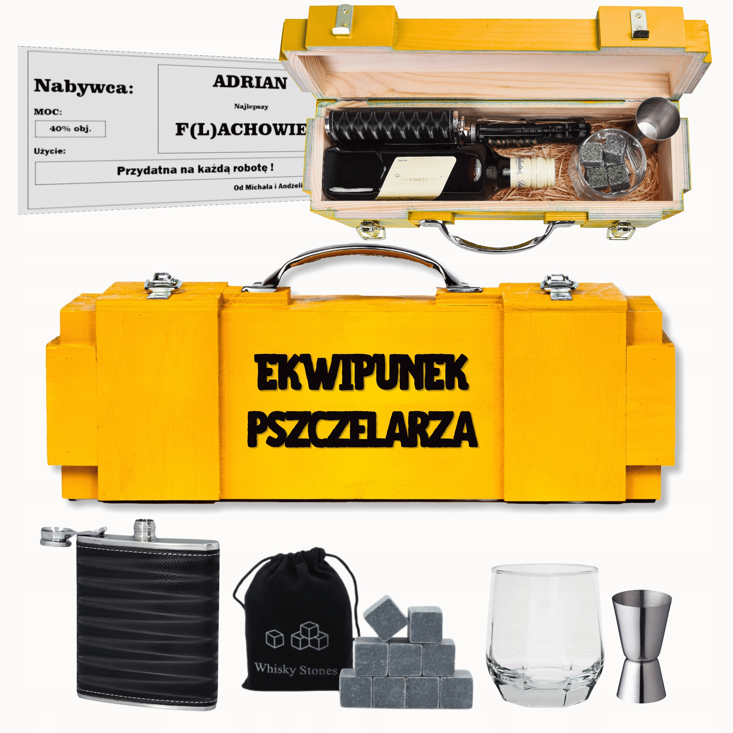 Dárek pro Včelaře chlapa souseda tchána šéfa 18-99 Dřevěná Silná