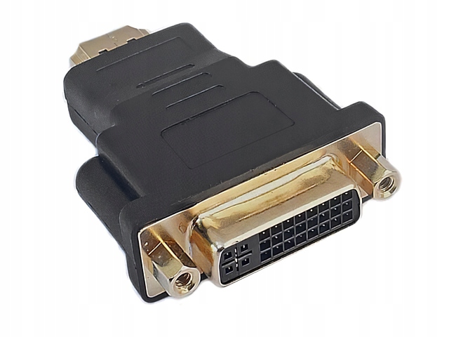 Adapter HDMI/wtyk-DVI-D/gniazdo QWXGA 2K/60Hz