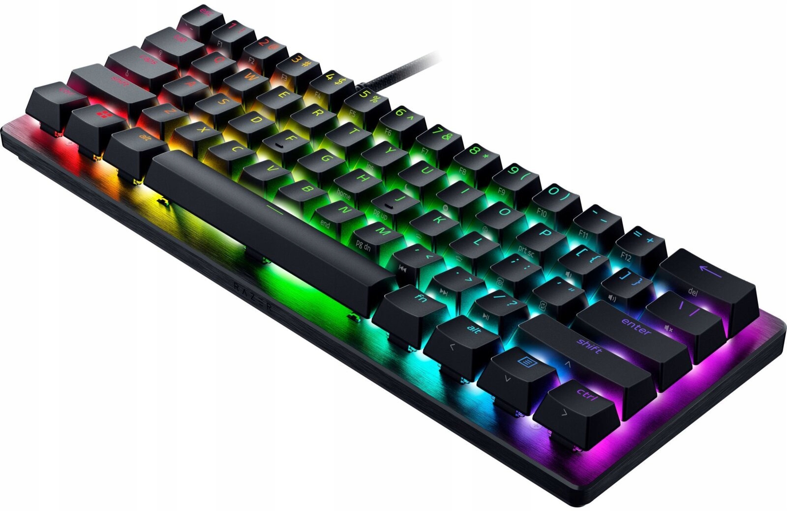 RAZER Klawiatura Gamingowa Przewodowa Huntsman V3 Pro Mini, układ US — 4