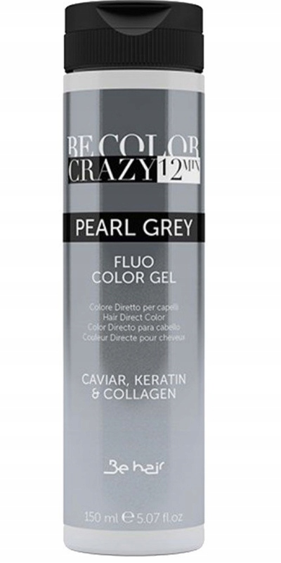 

Be Color Crazy Szara Perła Farba w żelu Toner