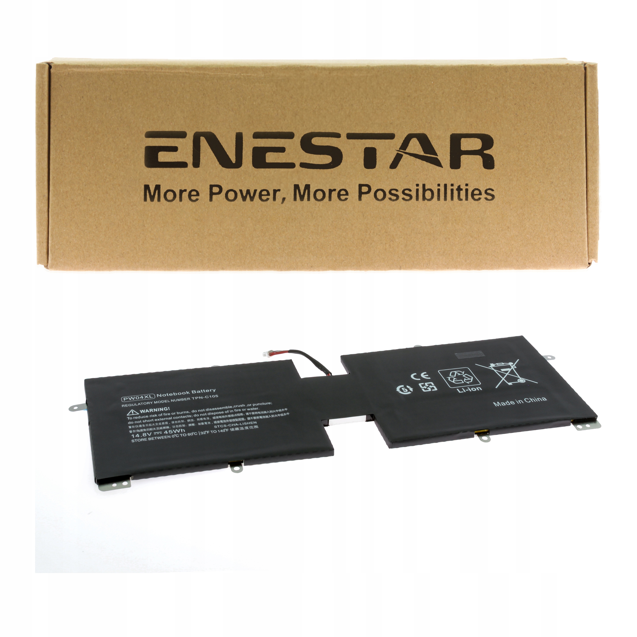 Prémiová baterie pro Hp C1S38EA C1S40EA Spectre Xt TouchSmart 15-4000eg