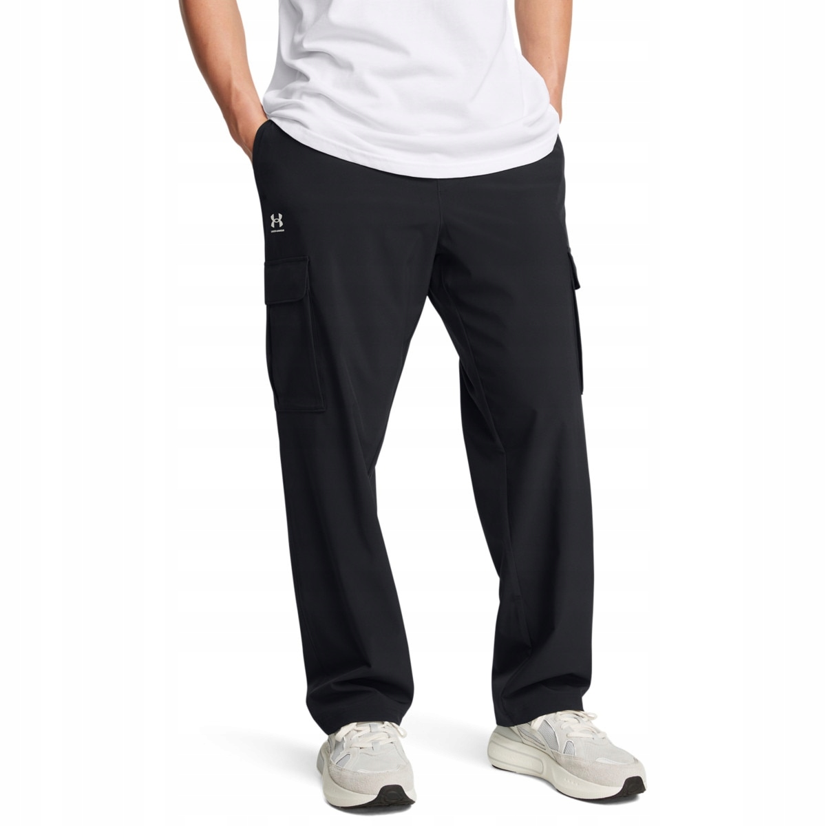 Under Armour Pánské sportovní kalhoty Ua Vibe Woven Cargo Pants černá