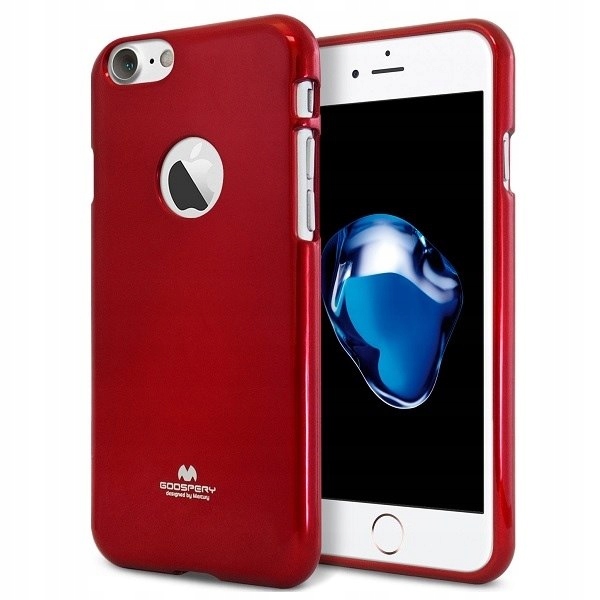 

Mercury Jelly Case iPhone X czerwony/red wycięcie/