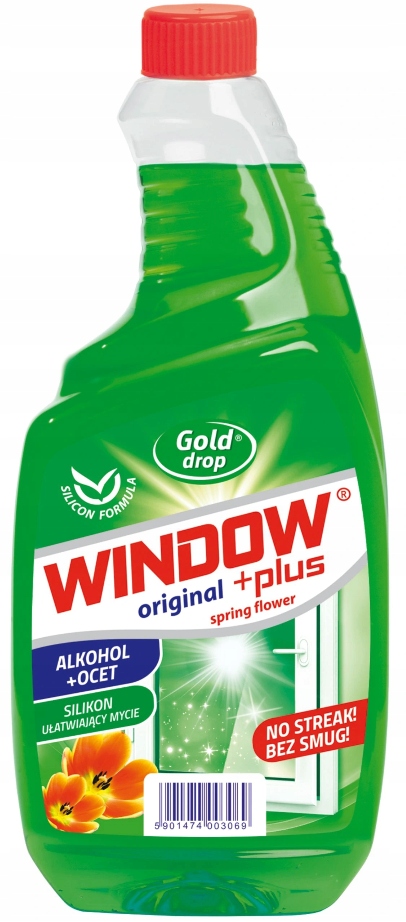 

Płyn do Szyb Window 750ml Zielony Zapas