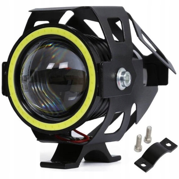 HALOGENY LED Z RINGIEM MOTOCYKLOWE przełącznik kpl Producent Power Force