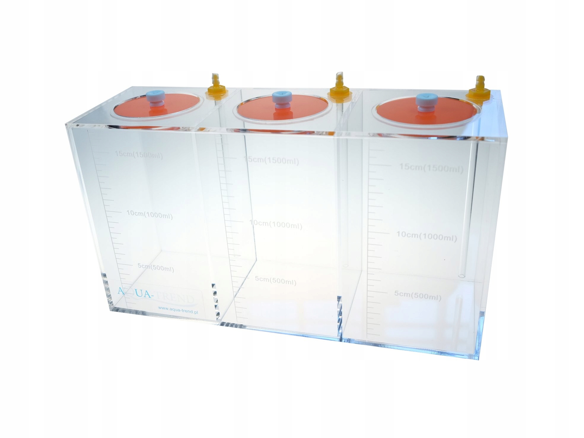 Trojitý Zásobník Na Tekutiny Pro Dávkovací Čerpadlo Akvária Ballinga 3X1,5 L