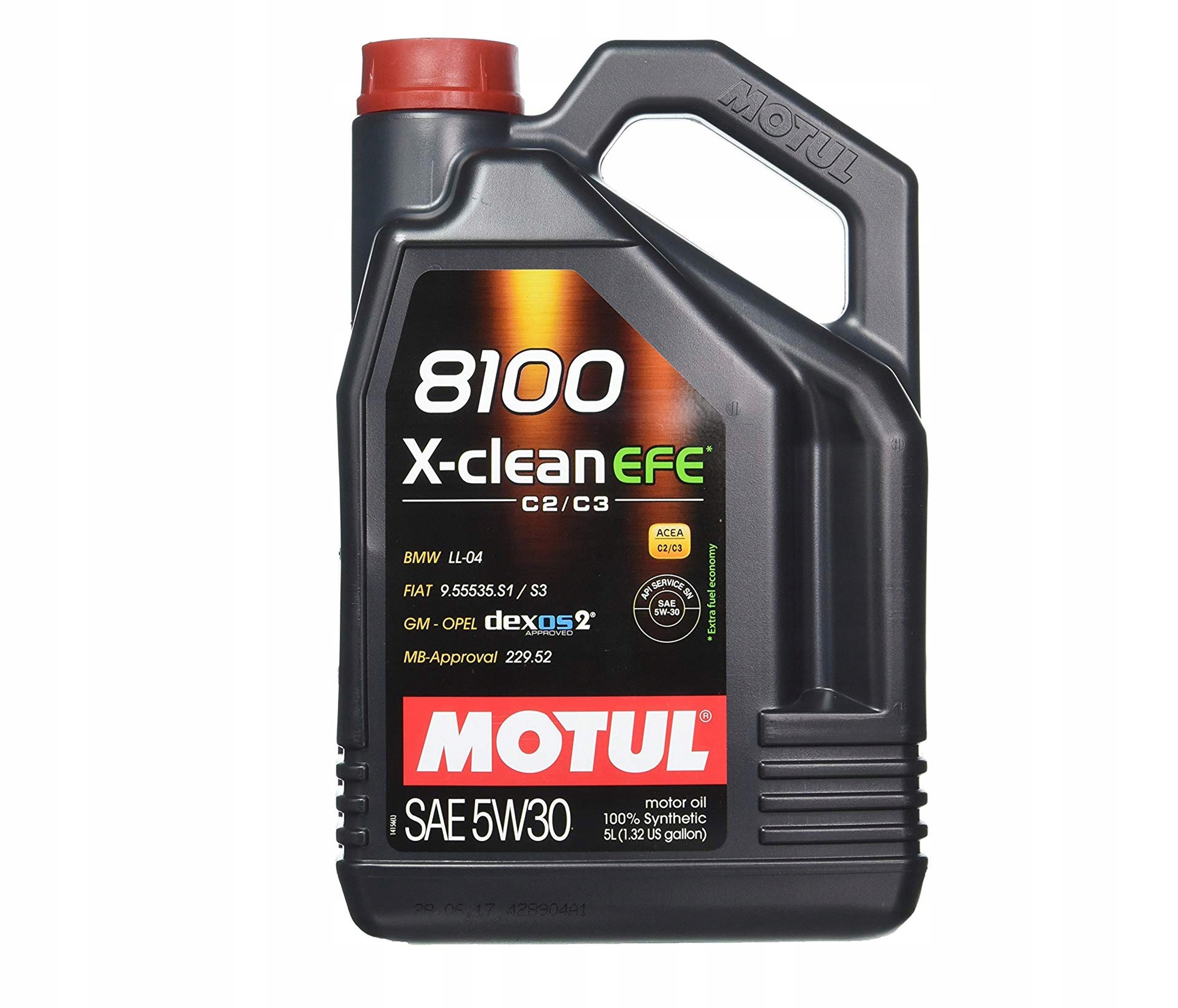 Olej 5W30 Motul 8100 X-clean Efe 5L zawieszka olejowa
