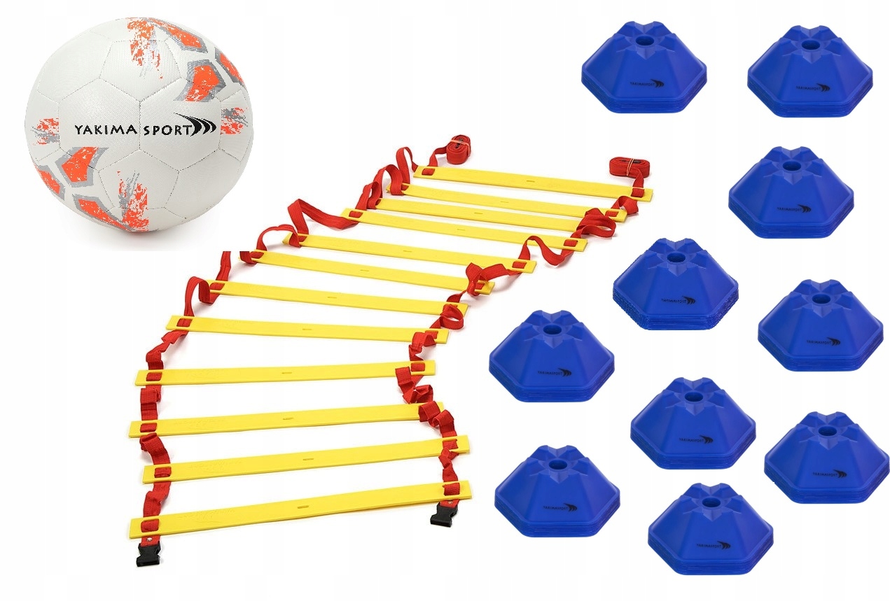Koordinační sada škola techniky žebřík zápasový míč ostrůvky houby
