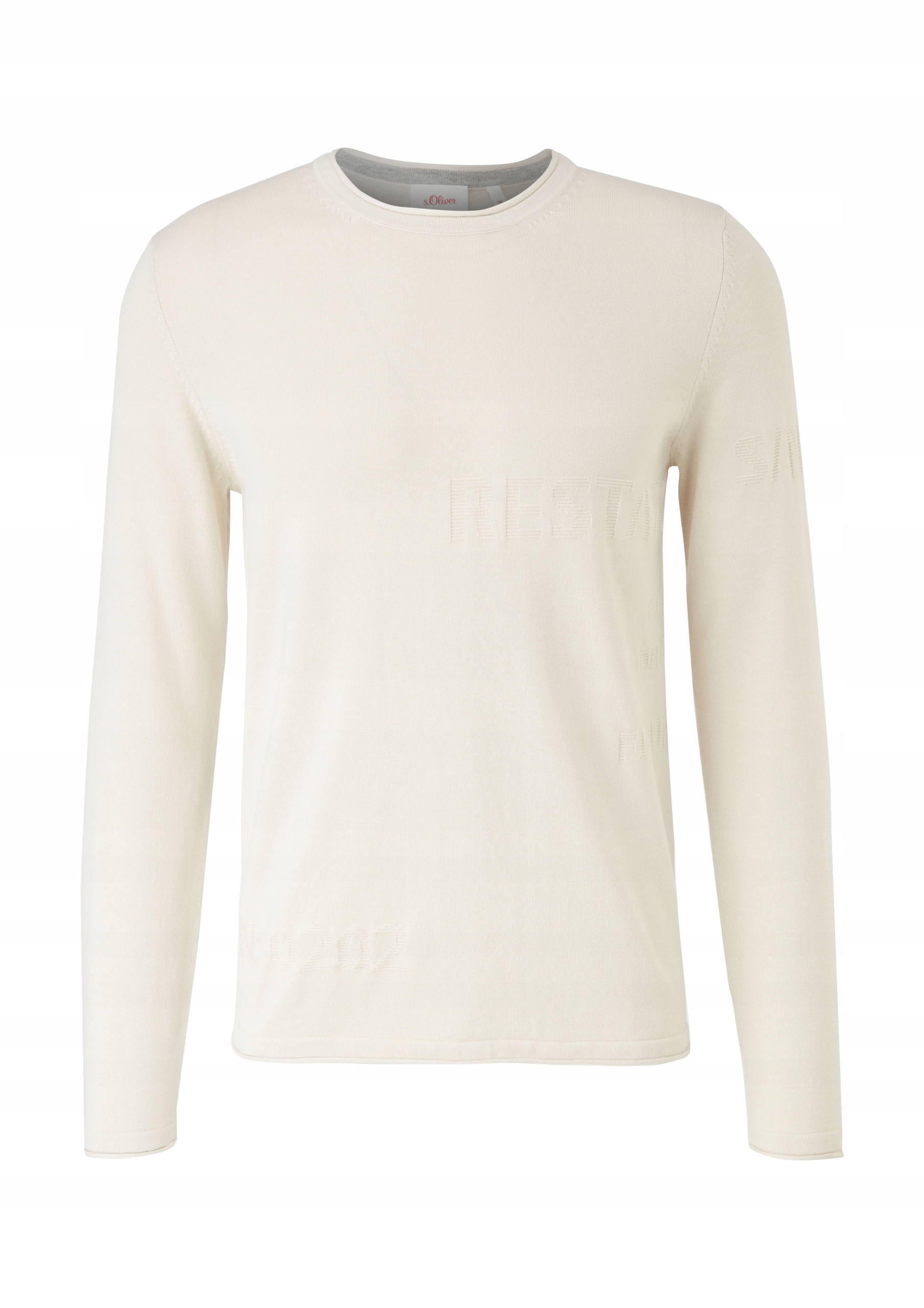 Sweter męski s.Oliver beżowy XXL Marka s.Oliver