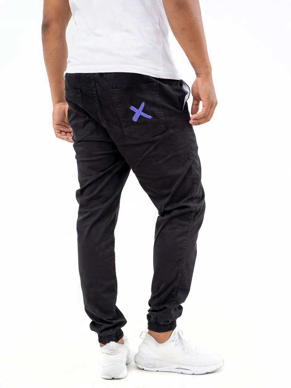 

Spodnie Jogger Point X Pocket czarne Modne L