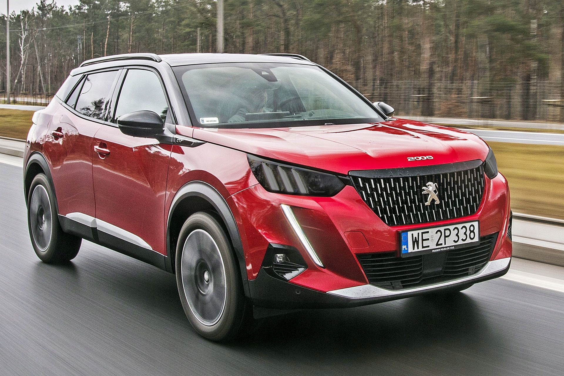 Fólie Ppf Premium pro světlomety Peugeot 2008, mírně zatemňující