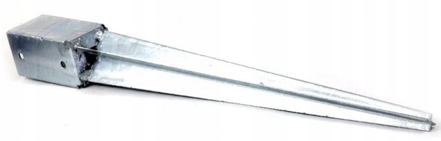 PODSTAWA SŁUPA KOTWA WBIJANA WSPORNIK 6 x 6 x 75cm Kod producenta wbij 60