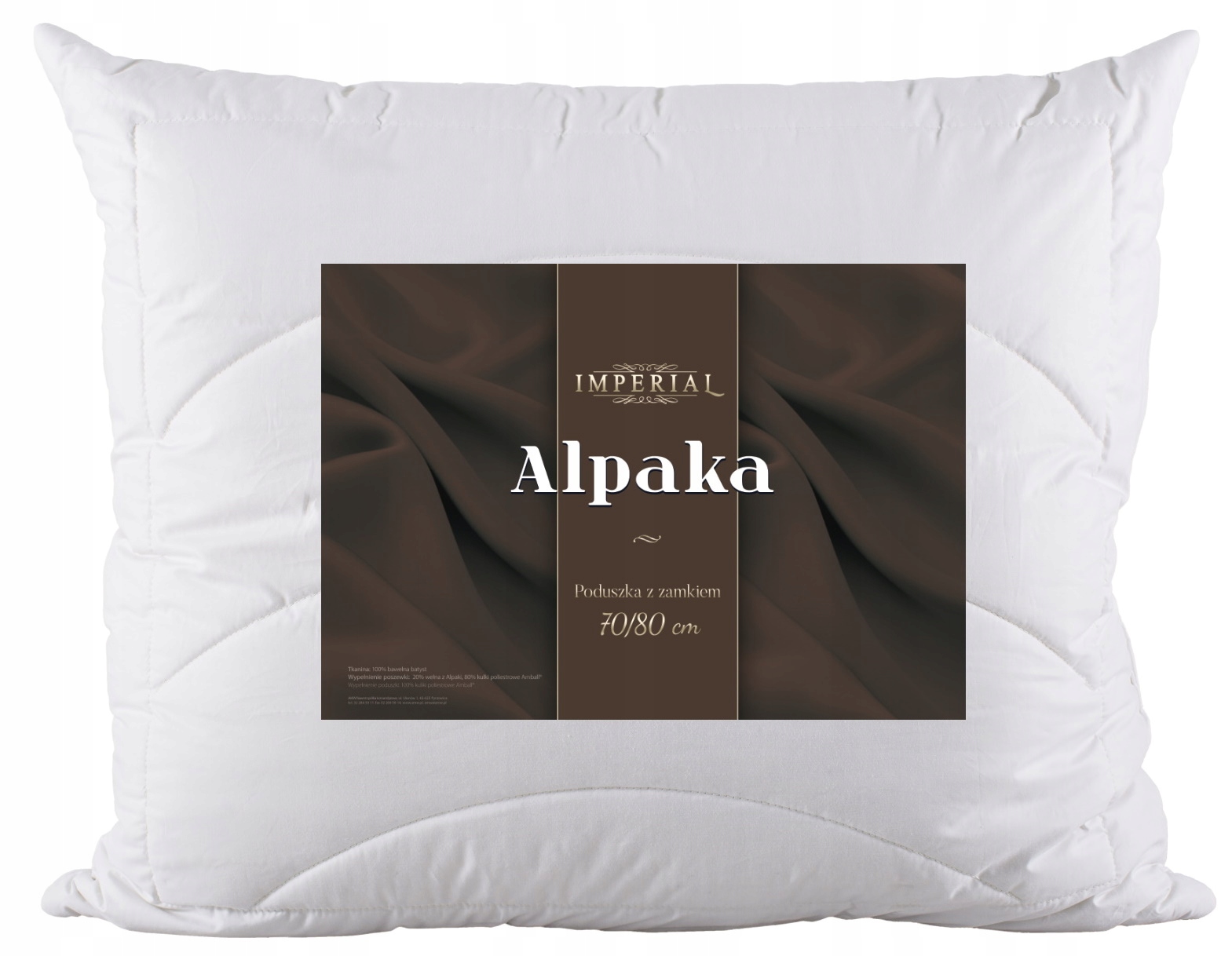 

Duża Poduszka 70x80 Imperial Alpaka Amw