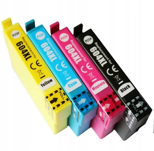 

4x Tusze Do Epson 604 XL XP-2200 XP-3200 XP-4200