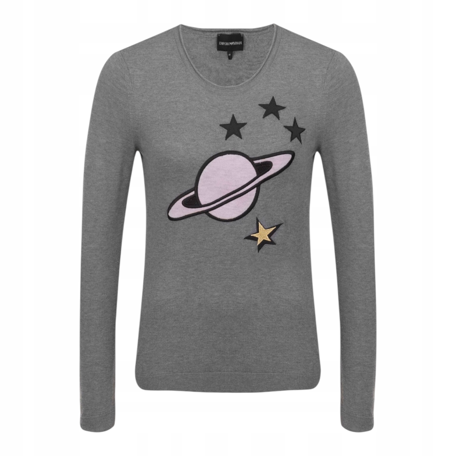 Dámský tenký svetr Emporio Armani 3Z2MYE 2M1BZ Šedý, velikost 42