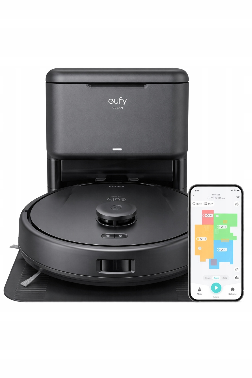 Robotický Vysavač Eufy L60 S Samovyprazdňovací Stanicí Lidar