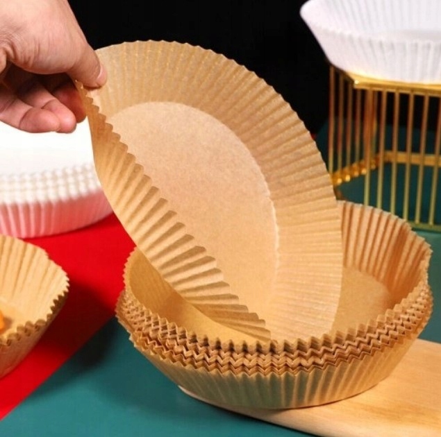 50 SZT. PAPIER WKŁAD DO FRYTKOWNICY BEZTŁUSZCZOWEJ 16CM Marka Mimport