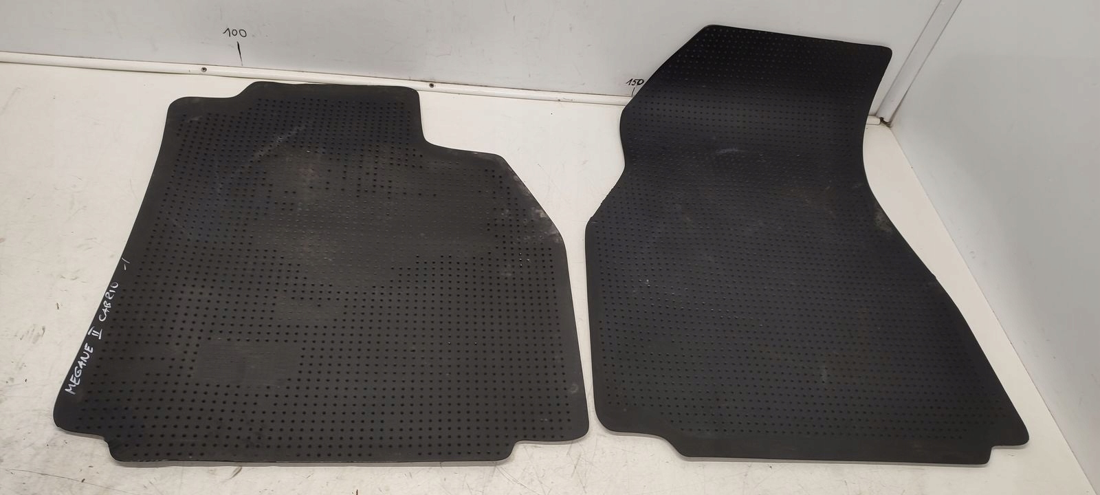 car carpet mats rubber front Renault Megane II Cabrio