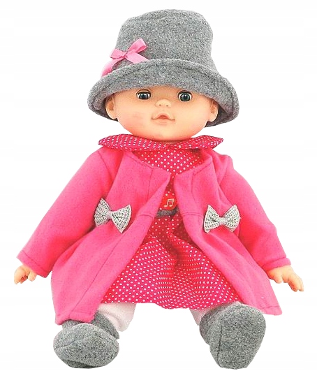 lalka BABY bobas BORN mówi ŚPIEWA ubranko nr26