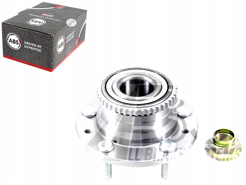 ABS201326 подшипник, набор для ремонта ступицы mazda + ассистент водители v33 бардачок - руководство при столкновения, карта контролю