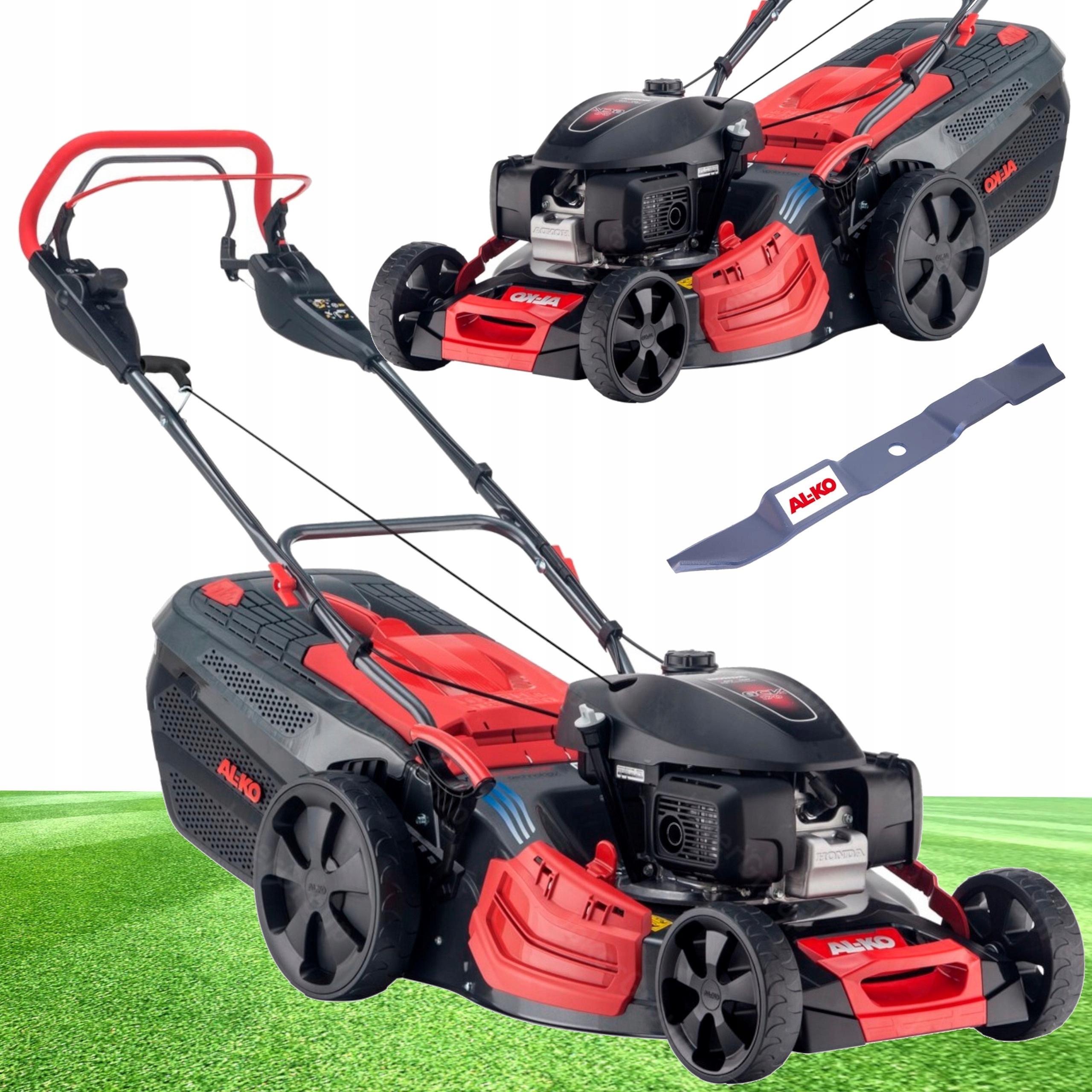 Kosiarka Spalinowa z napędem Al-ko 51cm Honda 167 cm3 Wariator 6w1 Kosz 70l