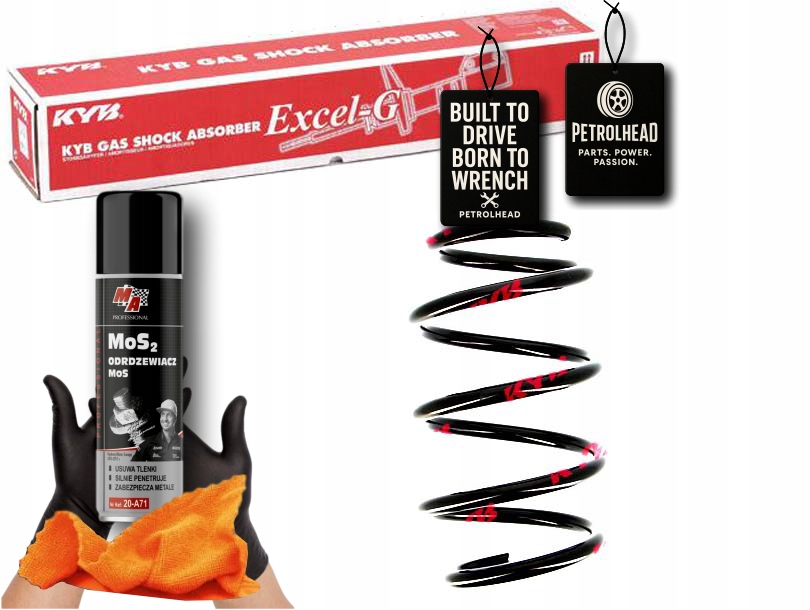 Pružina Zavěšení Přední L/p Renault Laguna 2.0D 09 #Petrolhead Pro+ Kit1