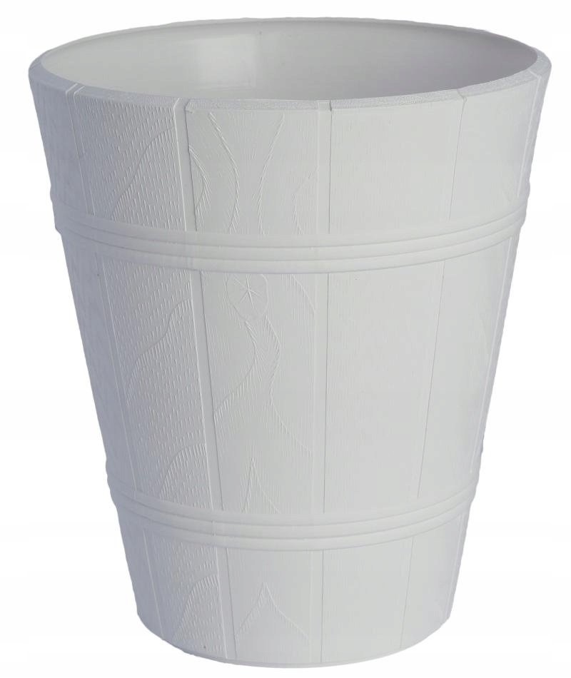 

Osłonka drewnopodobna palmówka 34 cm biała 4