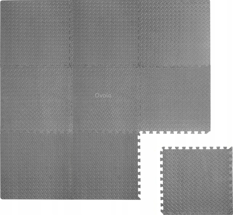 Gymnastická skládací podložka puzzle s pěnovými protiskluzovými tréninkovými hračkami 3,5 m2