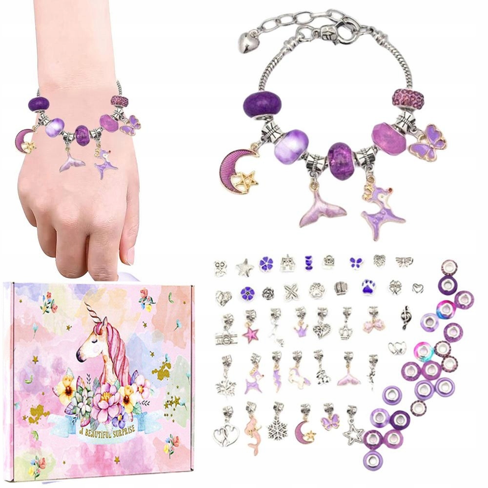 KREATYWNY ZESTAW KORALIKI DO ROBIENIA BRANSOLETEK Kod producenta 5428