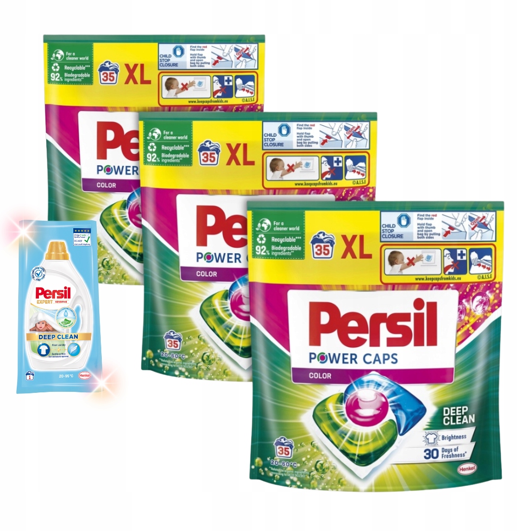 Persil Power Caps sada Kapsle na barevné prádlo, ks kusů Dárek