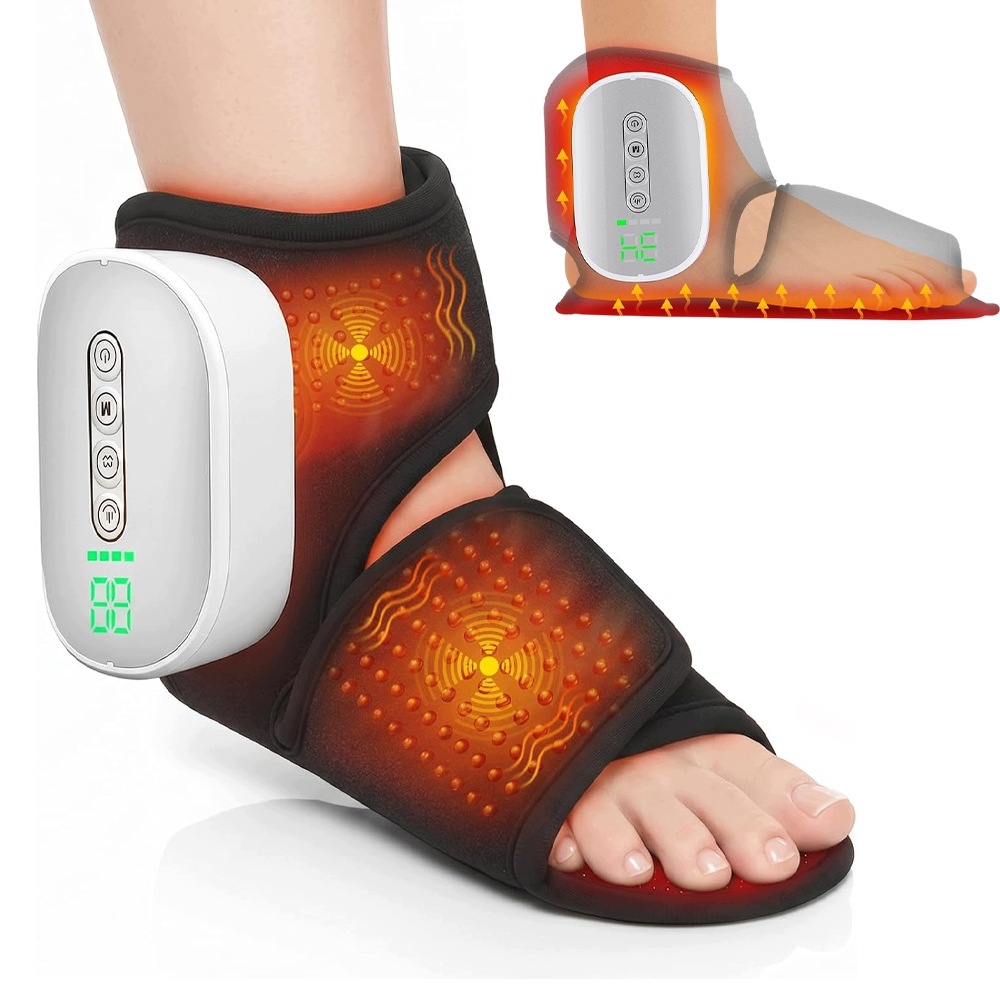 Elektrický Masér na nohy s funkcí tepla a časovačem na 15 minut relaxace