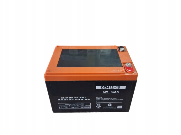 Akumulator Agm Trakcyjny DZM12-13 12V 13Ah Do Skutera Wózka Inwalidzkiego