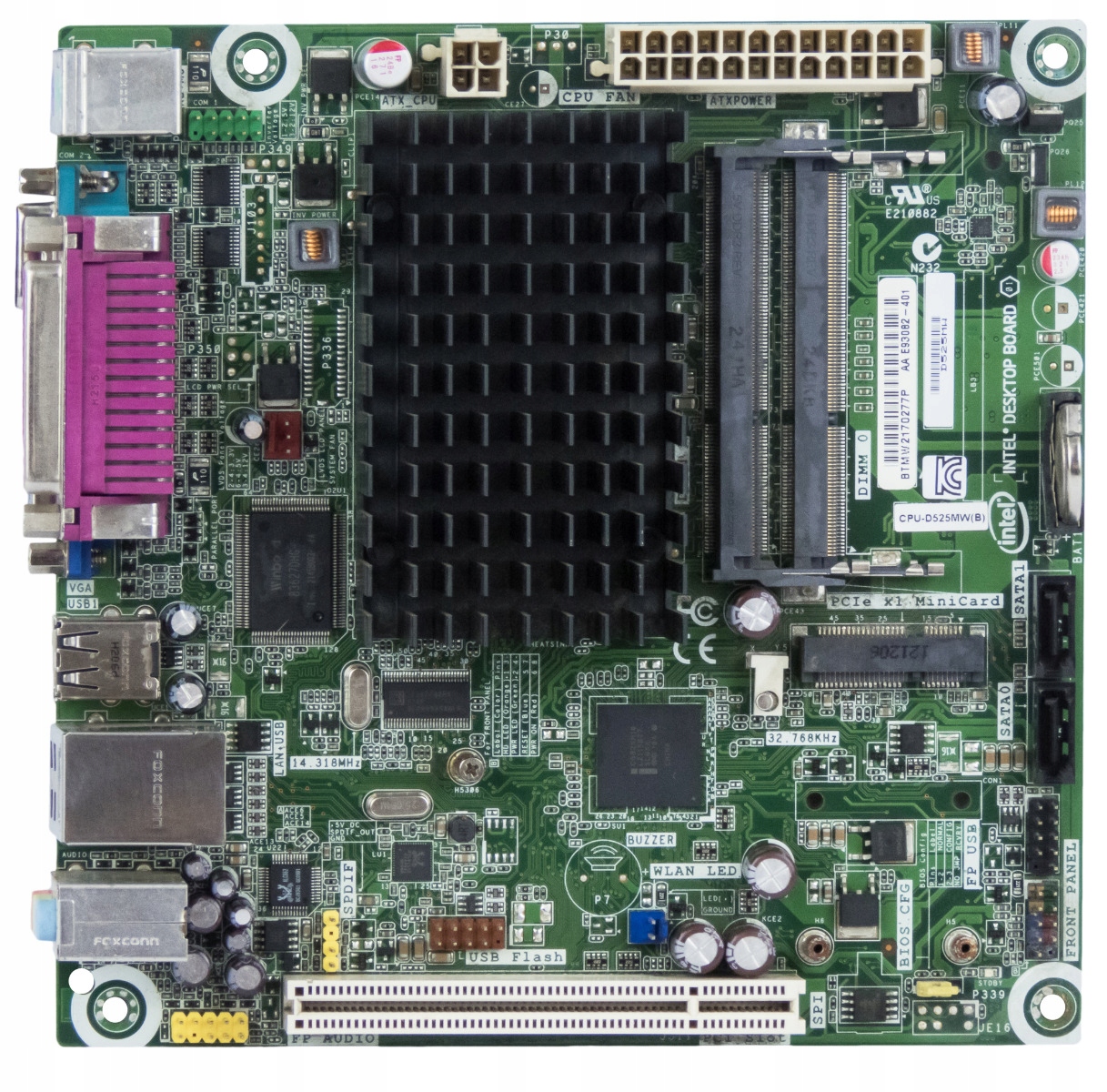 Intel D525MW Atom D525MW 1.8GHz DDR3 mini-ITX