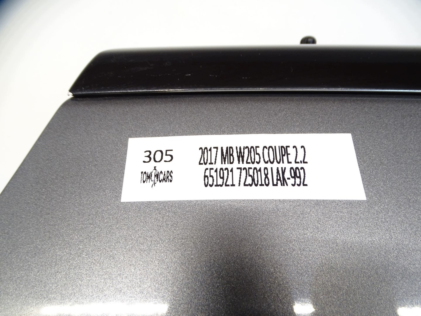 door right front right front MERCEDES W205 COUPE CABRIO LAK 992