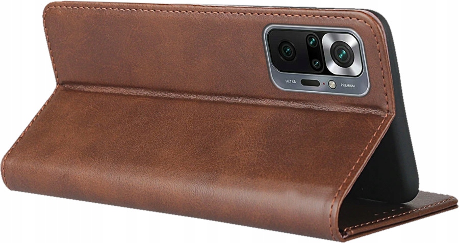 Etui do Redmi Note 10 Pro SKÓRZANE REAL LEATHER Materiał tworzywo sztuczne
