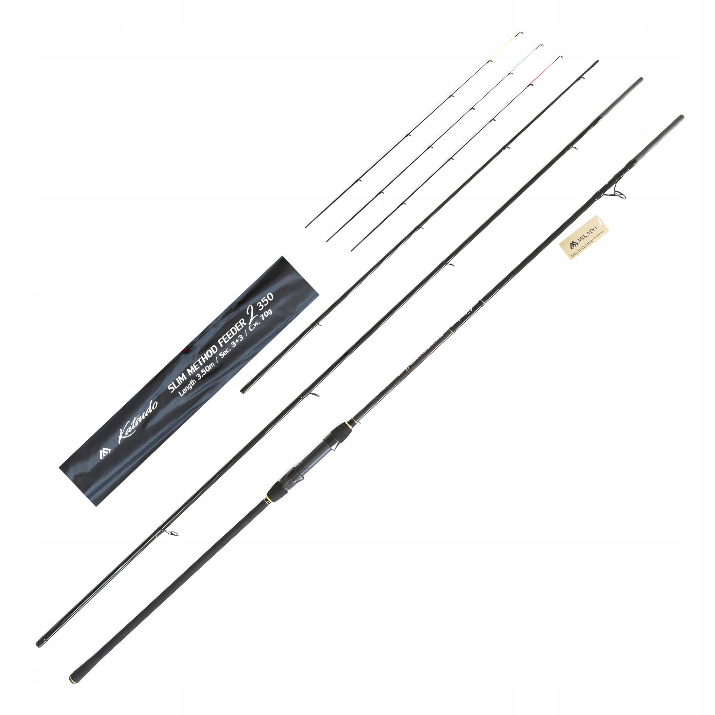 Wędka feederowa Mikado Katsudo Slim Method Feeder 2 3.50m 1-70g
