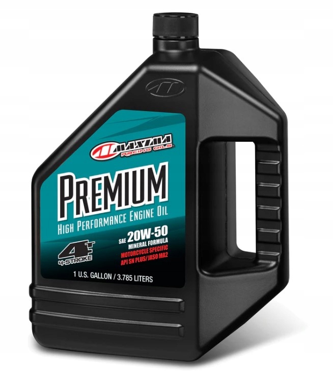 Maxima Racing Oils Prémiový Minerálny Motorový Olej 20V50 3.785 Litrov (4)