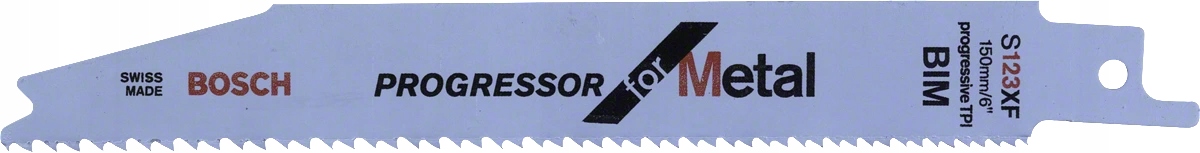 Pilový List do šavlové pily Metal 150 mm 5ks S123XF Bosch