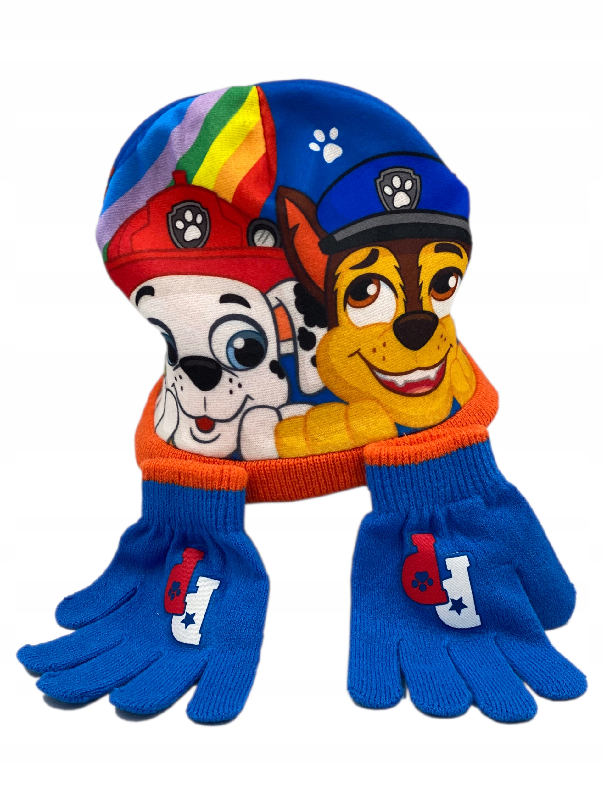 

Komplet czapka i rękawiczki Psi Patrol dla dziecka