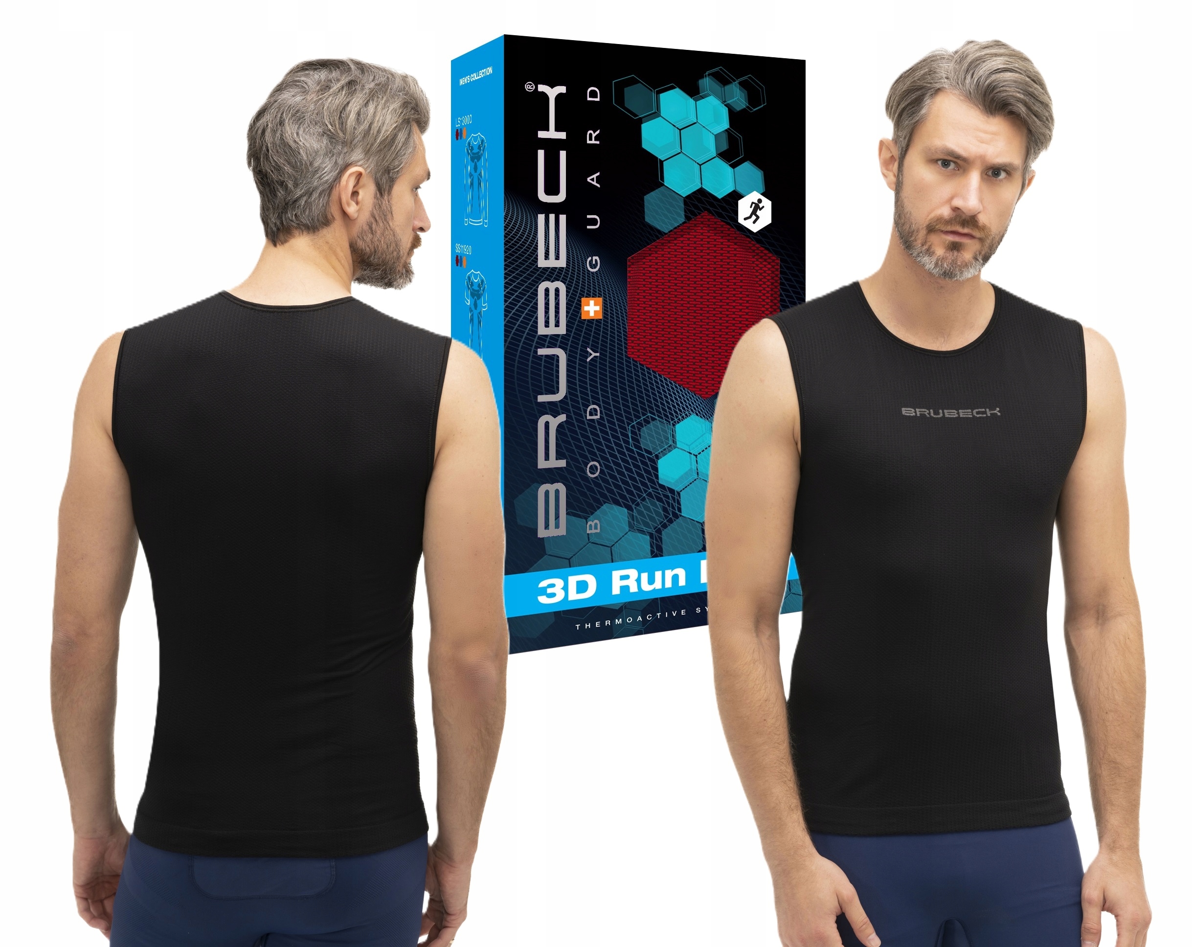 Brubeck 3D Turystyczna Koszulka Bez Rękawów -2XL