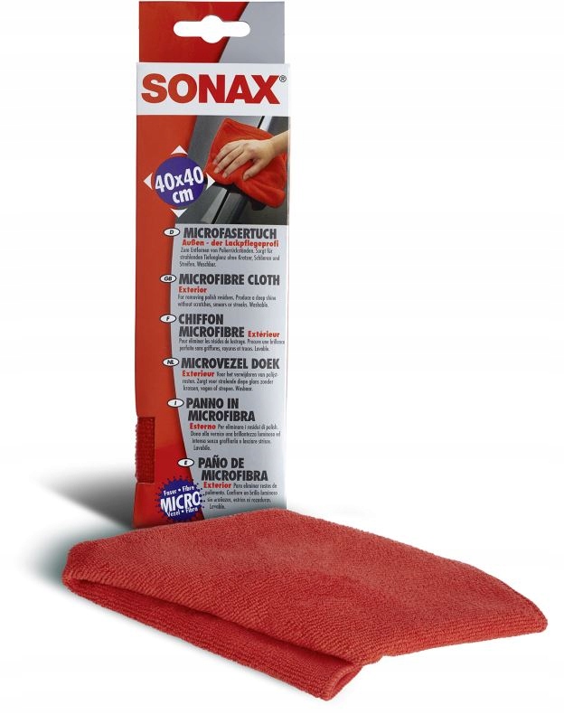 

Sonax ŚCIERECZKa Z Mikrofibry 40X40 CM