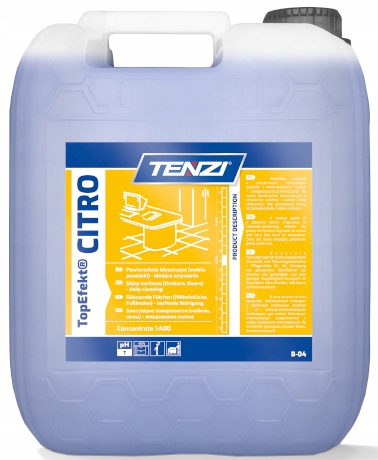 Levně Tenzi Topefekt Citro Lesklé Povrchy 10 L