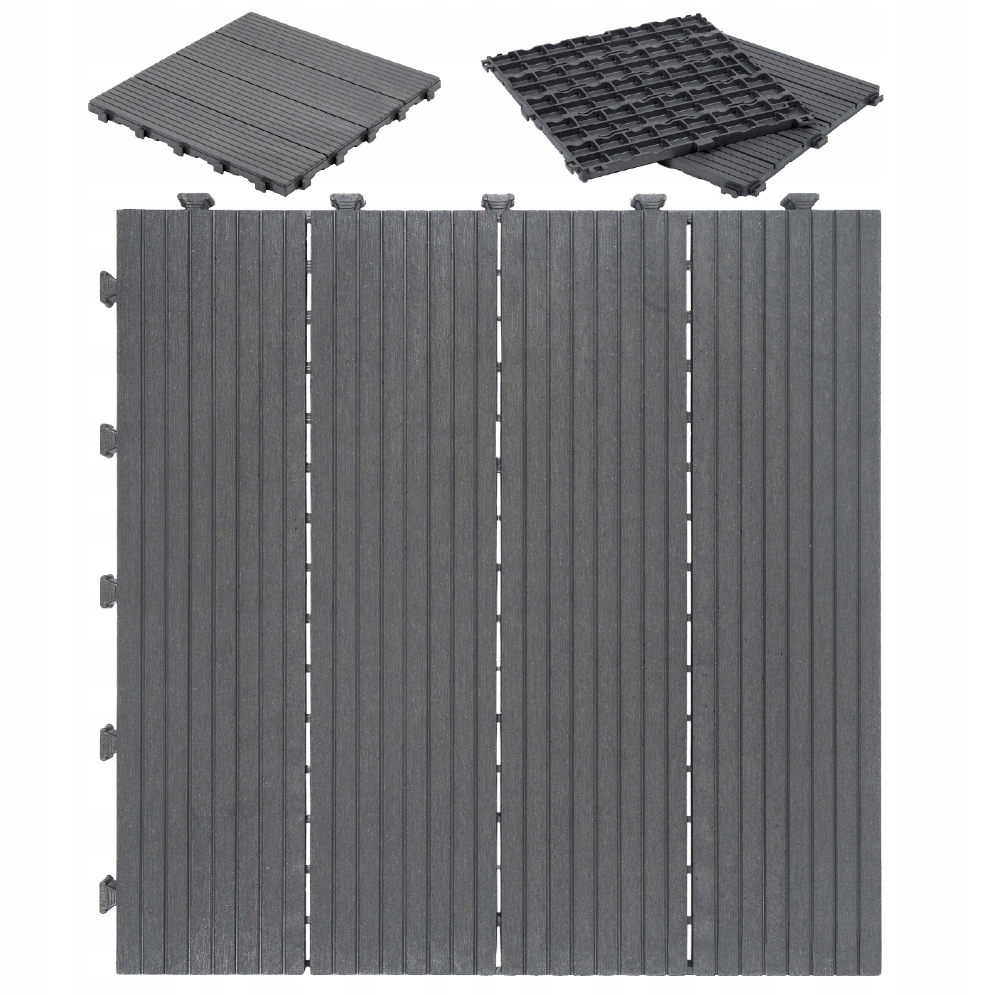 Terasz csempe 30x30 cm STEEL GREY TERASZ PADLÓ terasz erkély