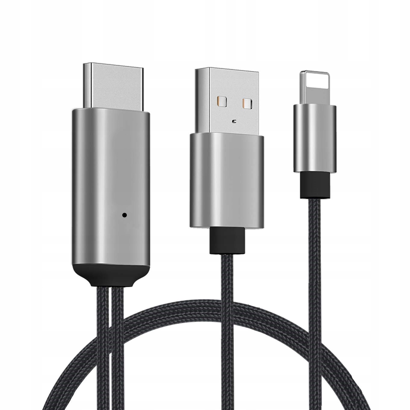 Mirrascreen MPIO HDMI / USB / Lightning 2m