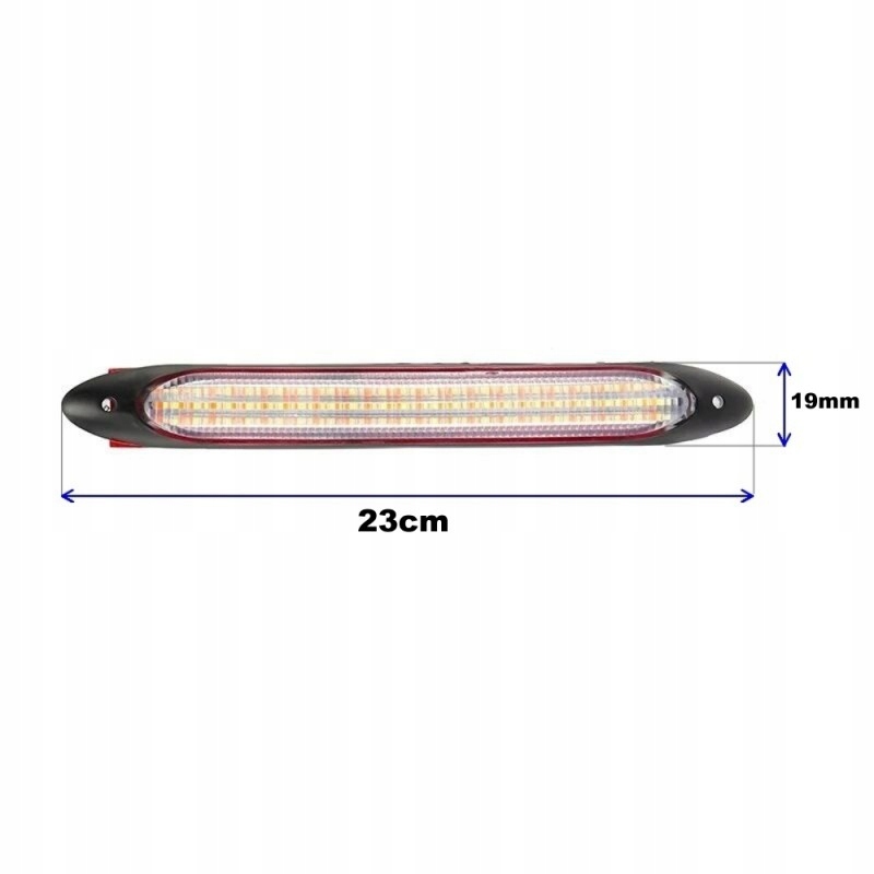 SWIATLA DRL FLEX LED dzienne plynacy kierunek WOW Installation side front