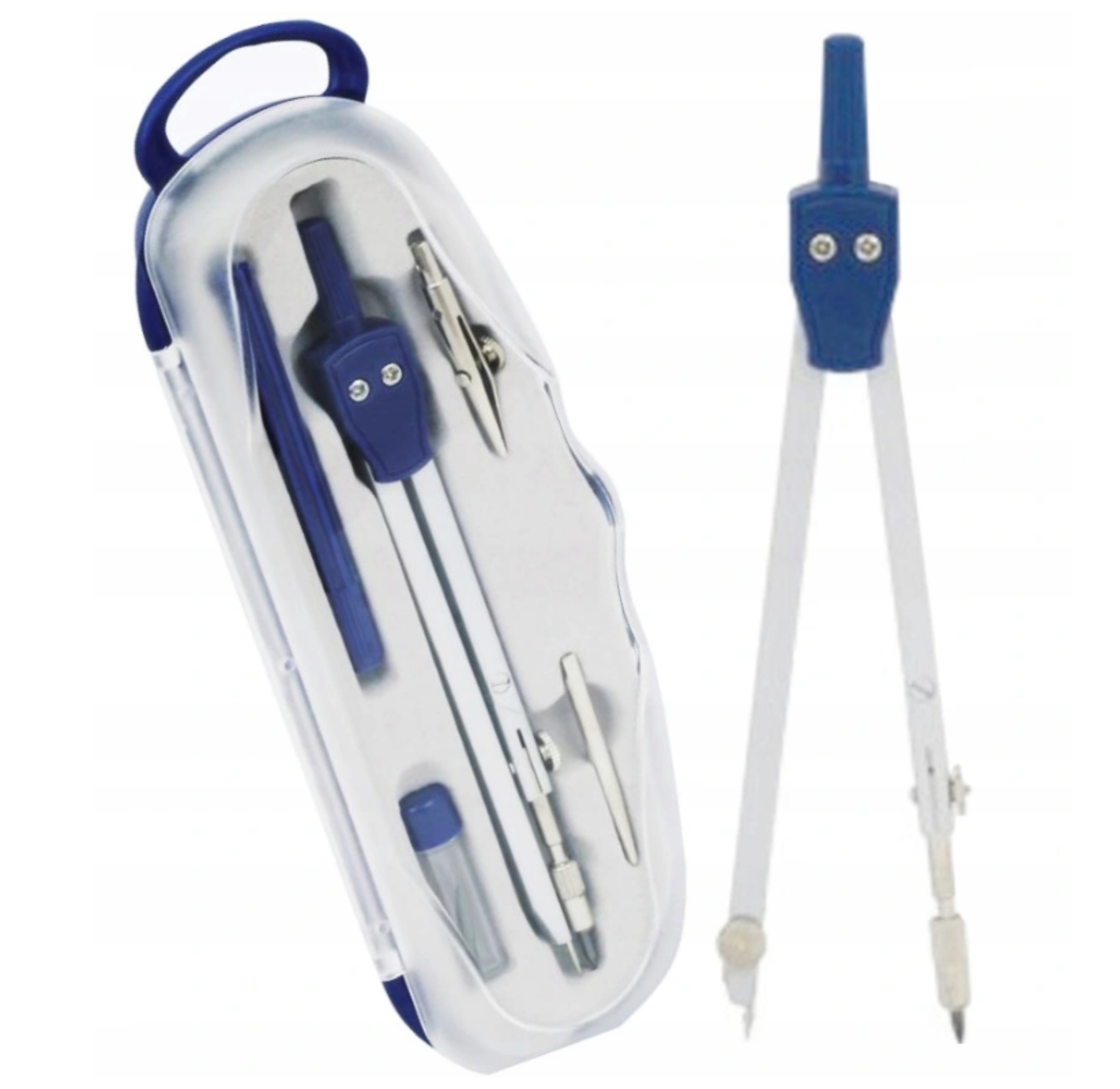 ZESTAW CYRKIEL METALOWY I GRAFIT GR-C105A GRAND