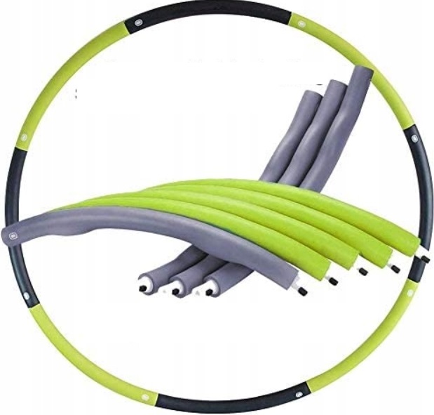 HULA HOP ODCHUDZAJĄCE SKŁADANE Z MASAŻEREM LAPONO Średnica 95 cm