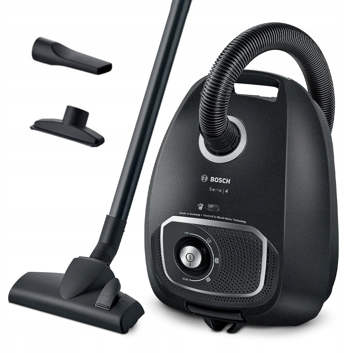 Odkurzacz workowy Bosch BGB41BA1 600W 4L Regulacja mocy Czarny