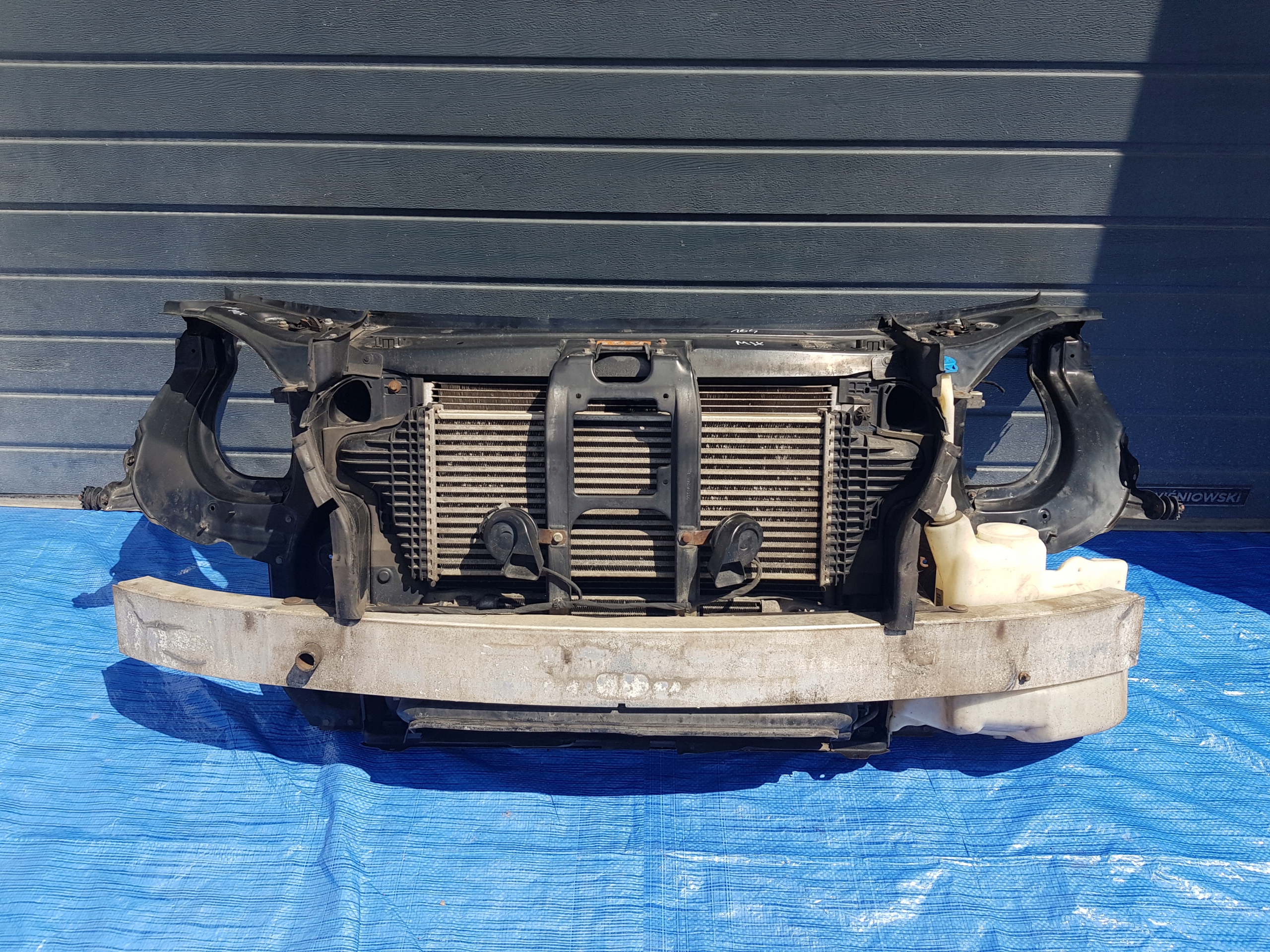 support panel for radiators radiator MERCEDES ML W164 GL X164 CDI
