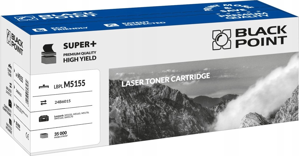 

Toner Black Do Lexmark M5170 XM5163 M5100 M5153